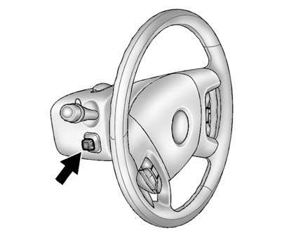 Push the control up or down to tilt the steering wheel up or down.