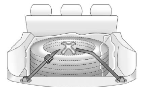 7. Route the hook end of the strap