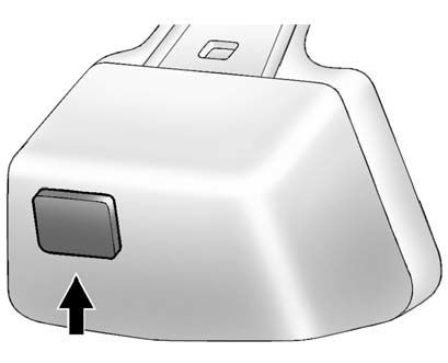 The light sensor is located on the inside of the vehicle in front of the inside