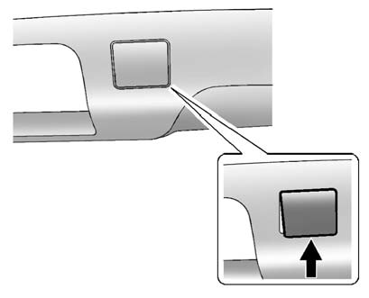 2. Open the hoist shaft access cover on the bumper to access the spare tire lock.