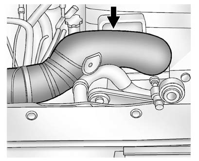 4. With the coolant surge tank pressure cap off, start the engine and let it